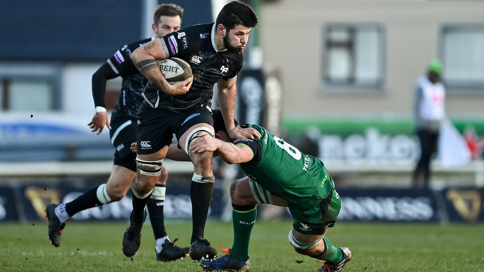 Rhys Davies run v Connacht