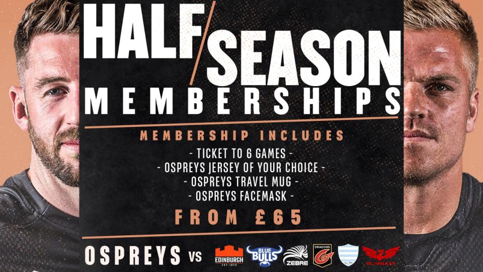 Half Season Memberships