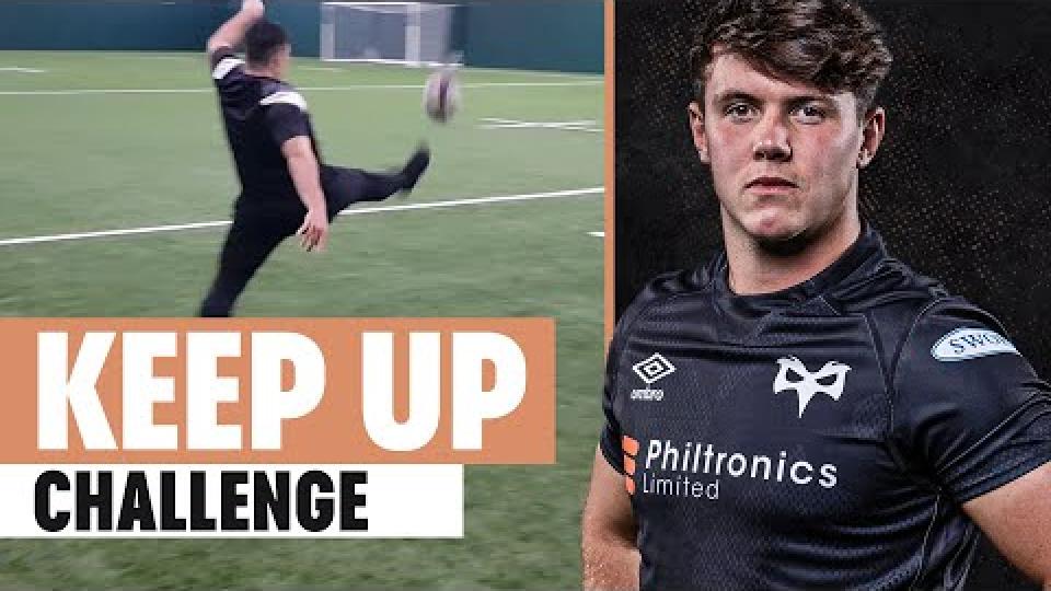 KEEP UP CHALLENGE | Callum Carson | Ospreys