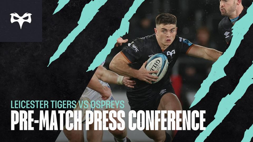  Pre-Match Press Conference - Reuben Morgan-Williams (Vs Leicester Tigers)