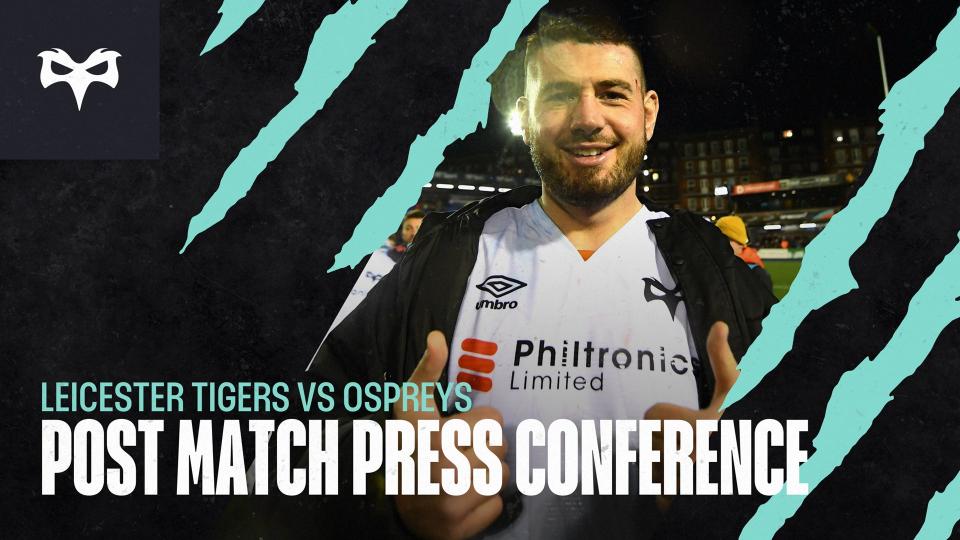 Gareth Thomas Post Match Press Conference: Leicester Tigers