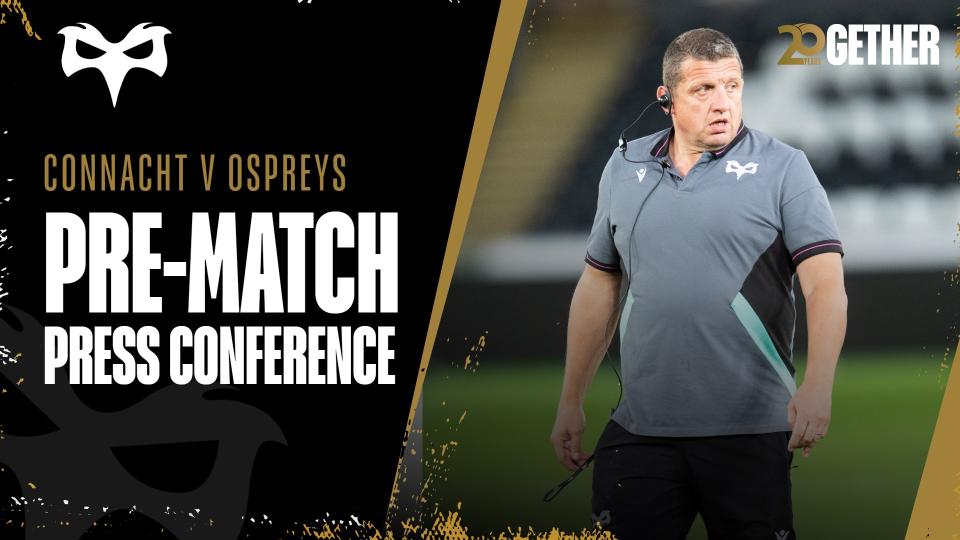 Pre-Match Press Conference - Toby Booth (vs Connacht Rugby)