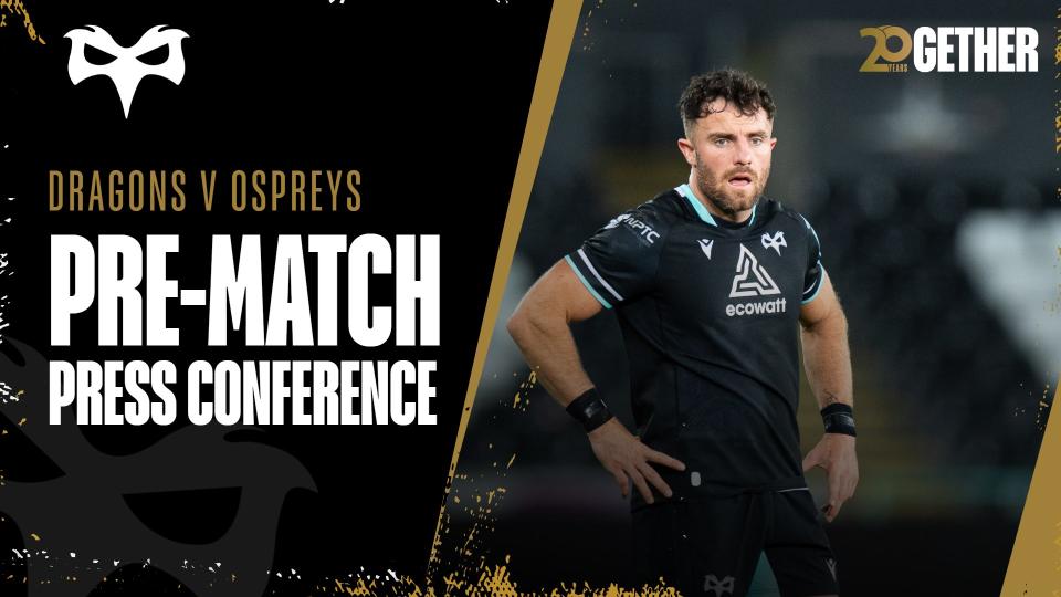 Pre-Match Press Conference: Luke Morgan (Vs Dragons RFC)
