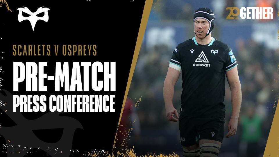 Pre-match Press Conference: Adam Beard (Vs Scarlets)
