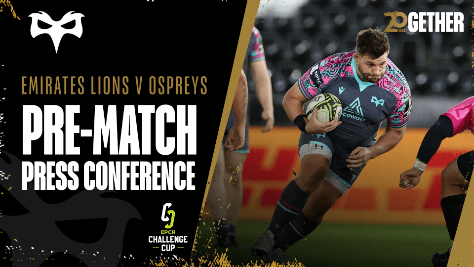 EPCR Challenge Cup Pre-match Press Conference: Tom Botha (Vs Emirates Lions)