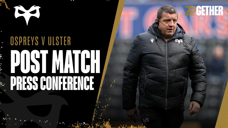 Post Match Press Conference: Toby Booth & Lewis Lloyd (Vs Ulster)