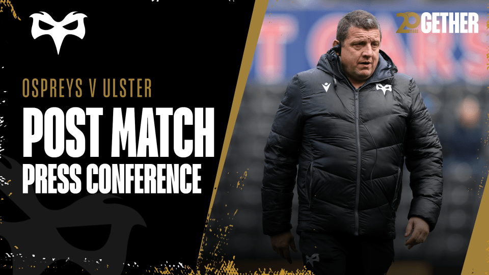 Post Match Press Conference: Toby Booth & Lewis Lloyd (Vs Ulster)