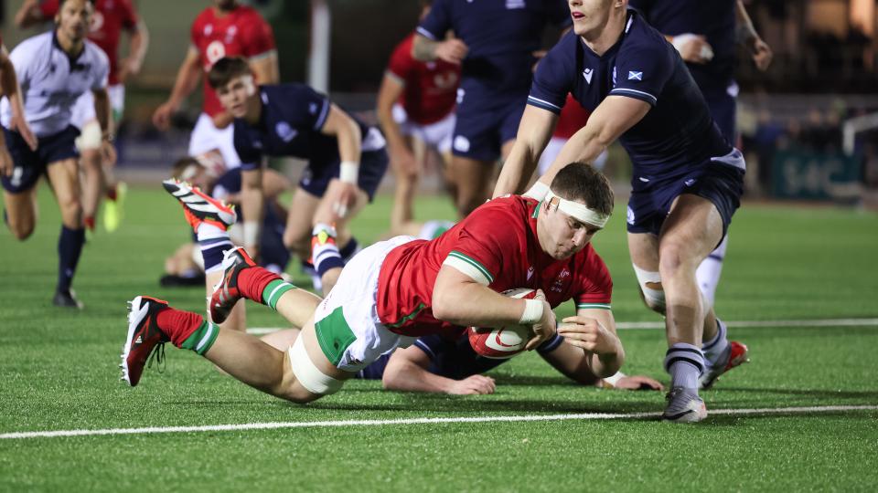 Morgan Morse scores vs Scotland u20s