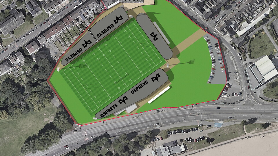 St Helen's Sports Ground artist impression
