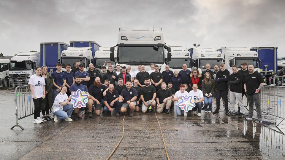 A T Morgan truck pull event