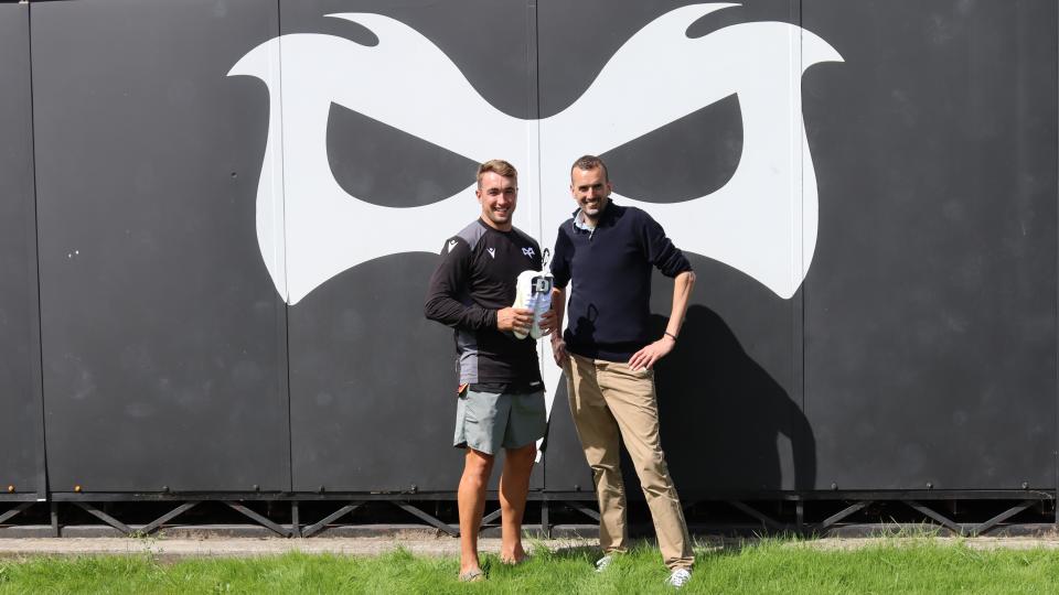 neat cleats and luke scully at llandarcy