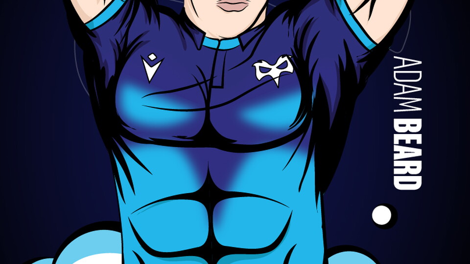 Adam Beard Trading Card