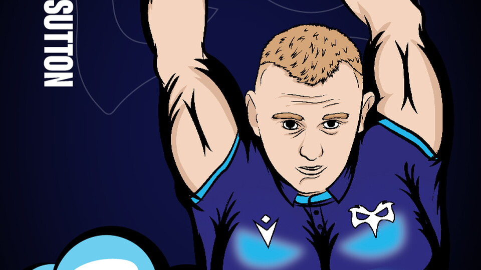 Huw Sutton Trading Card