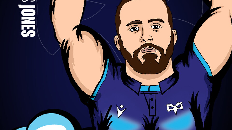 Lewis Jones Trading Card