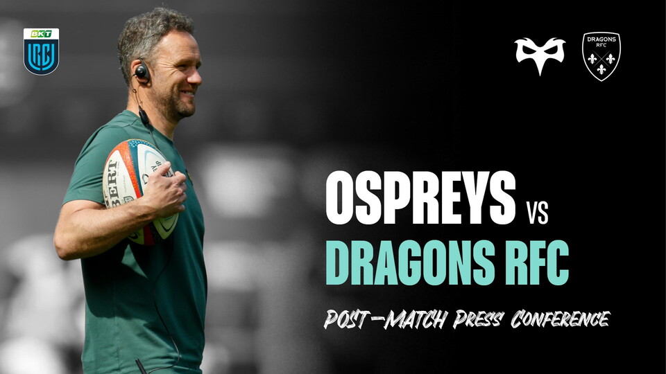 Mark Jones and Will Griffiths post Dragons press con 