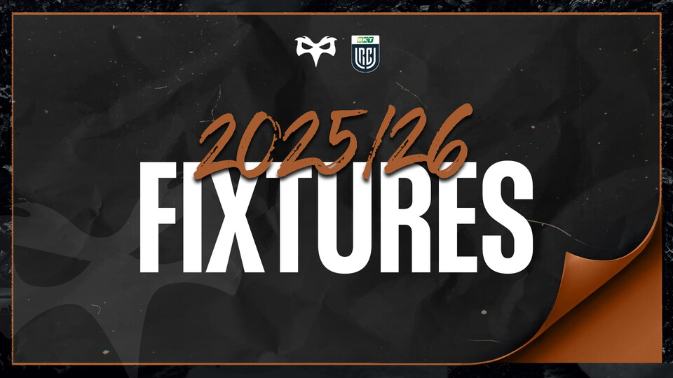 Ospreys 25/26 Fixtures