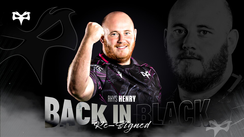 Rhys Henry is back in black