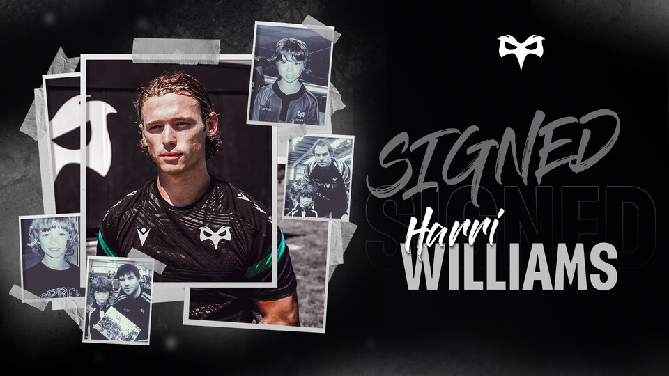 Harri Williams signs for the Ospreys