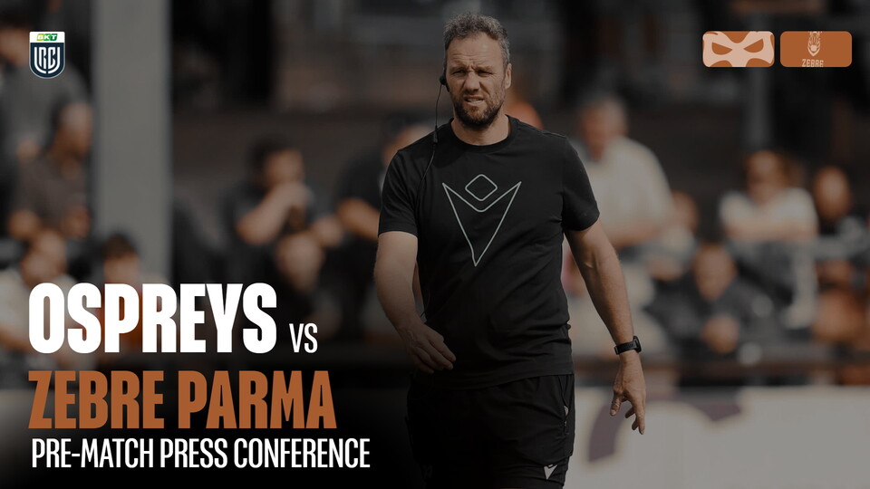 Mark Jones pre match press conference zebre parma brewery field