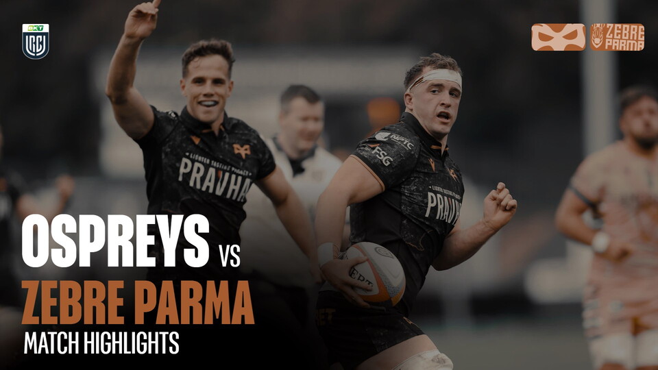 Ospreys vs Zebre Parma match highlights at the Brewery Field 2025 