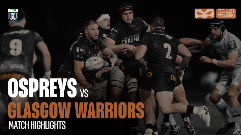 Ospreys vs Glasgow Warriors at the Brewery Field 2025 Highlights 