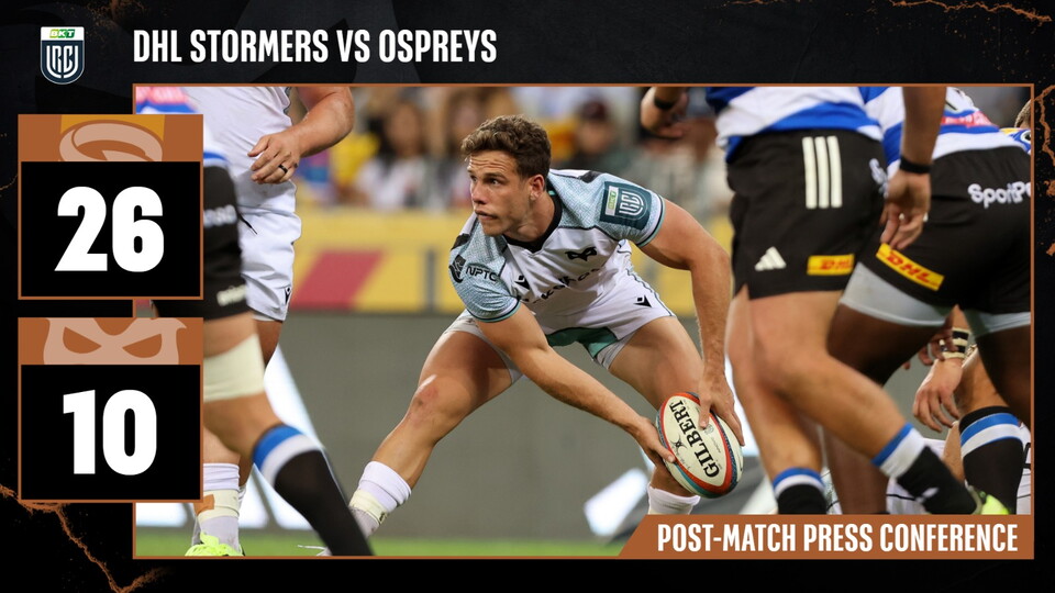 Post match press con