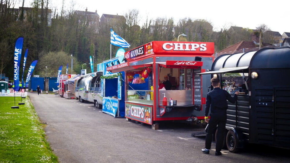 Food Vendors at the Brewery Field 