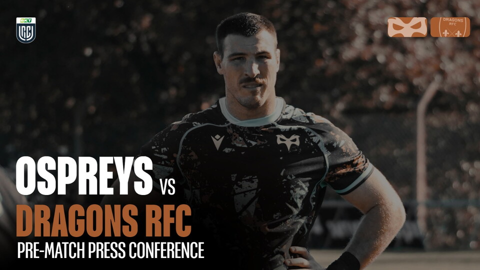 Ryan Smith talks to the press ahead of his Ospreys debut vs Dragons at Rodney Parade this weekend 