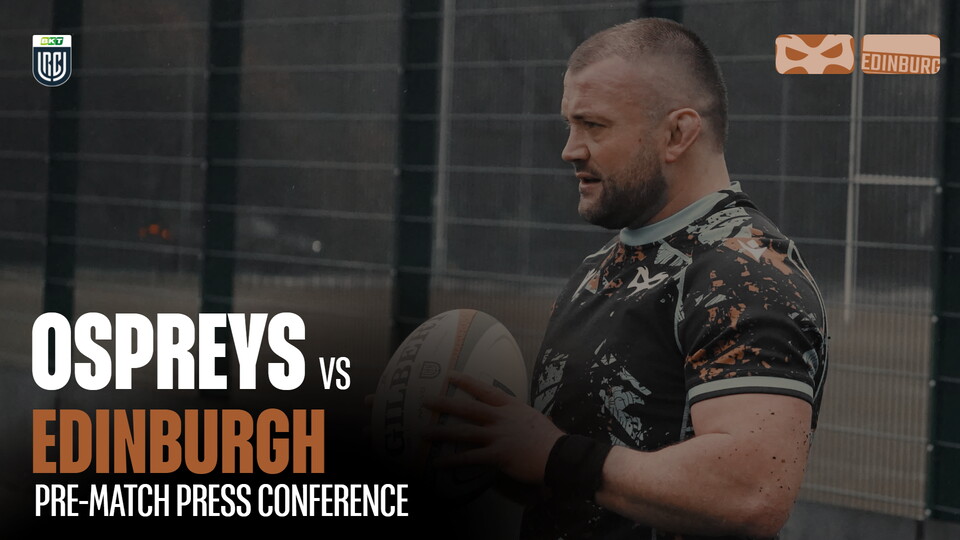 Sam Parry speaks to the press ahead of this weekend's away tie to Edinburgh
