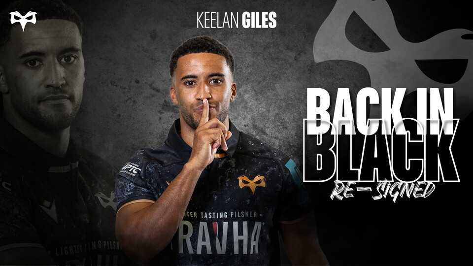 Keelan Giles is Back in Black 