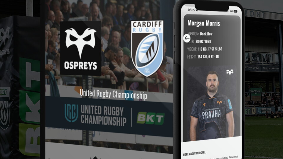 Ospreys vs Cardiff matchday programme 