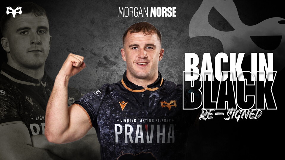 Morgan Morse re-signs for the Ospreys 