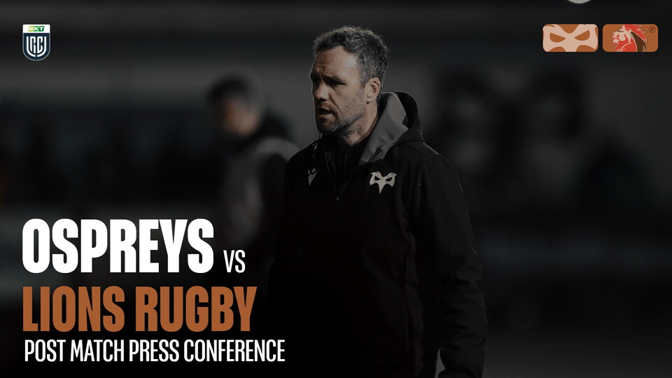 Mark Jones vs Lions post match press con 