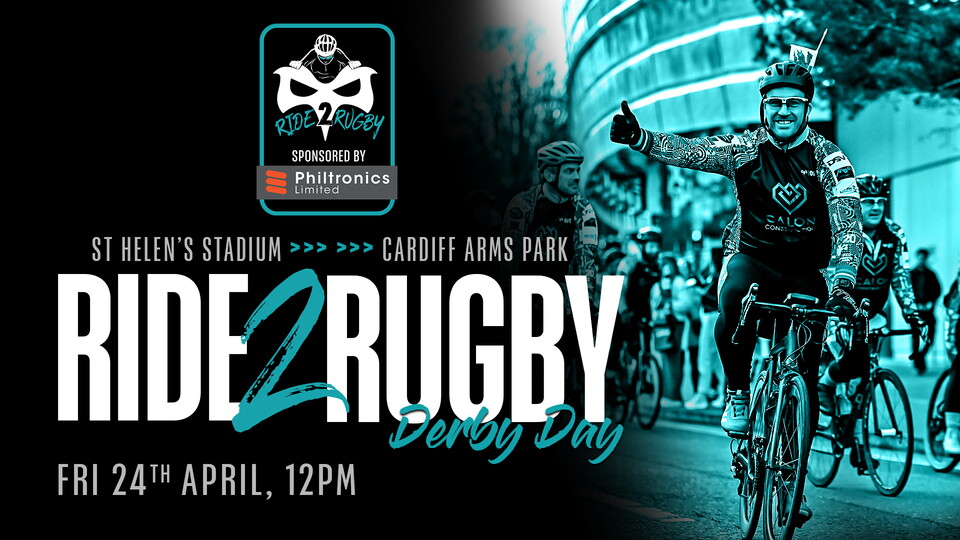 Ride 2 Rugby Derby Day 2026 sponsored by Philtronics Ltd