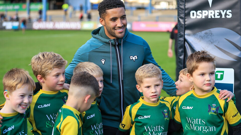 Keelan Giles helping out in the community 