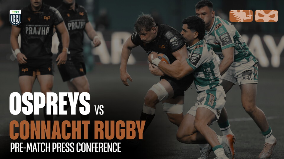 Jac Morgan spoke to the press ahead of a crucial tie against Connacht Rugby at the Dexcom Stadium 