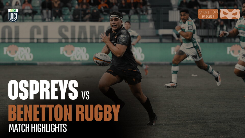 Ospreys vs Benetton match highlights from the Stadio Monigo, sponsored by Quinnbet