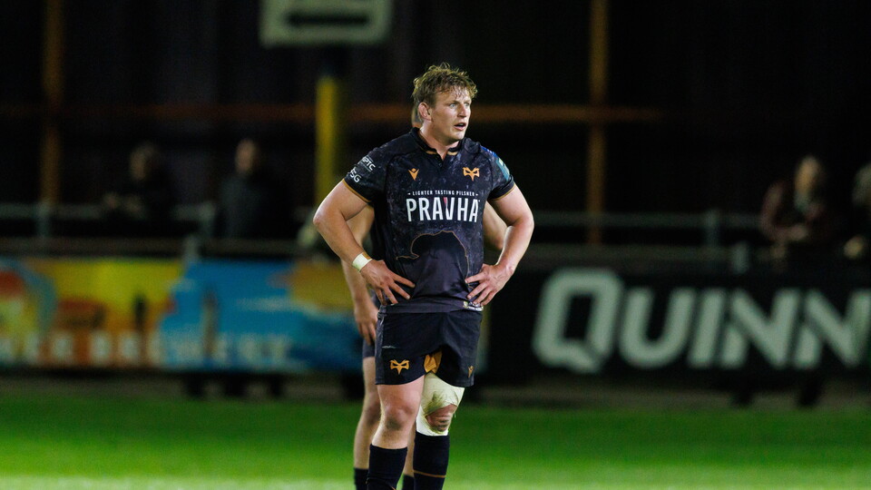 Jac Morgan ready for action as Ospreys face the Hollywodbets Sharks in the BKT United Rugby Championship at the Electric Brewery Field 