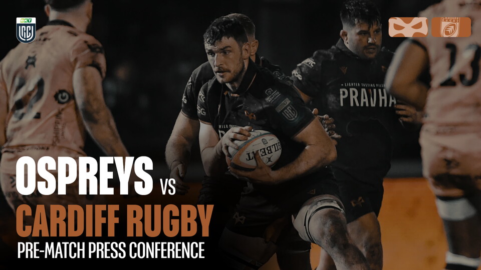 James Ratti spoke to the press ahead of Friday night's Welsh derby vs Cardiff Rugby