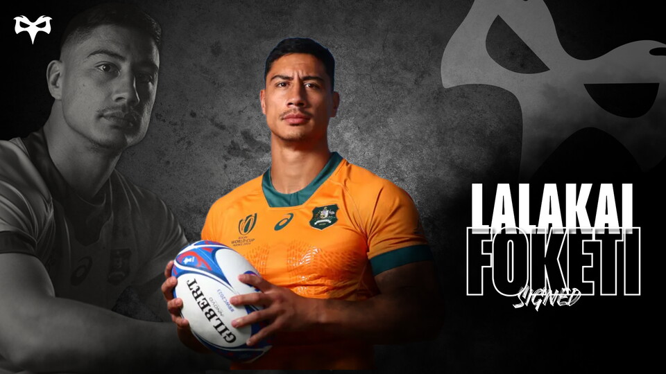Australian centre Lalakai Foketi signs for the Ospreys 