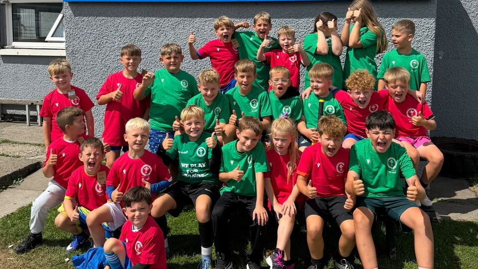 Ospreys in the Community deliver a Fit, Fed and Fun Camp at Penlan RFC 