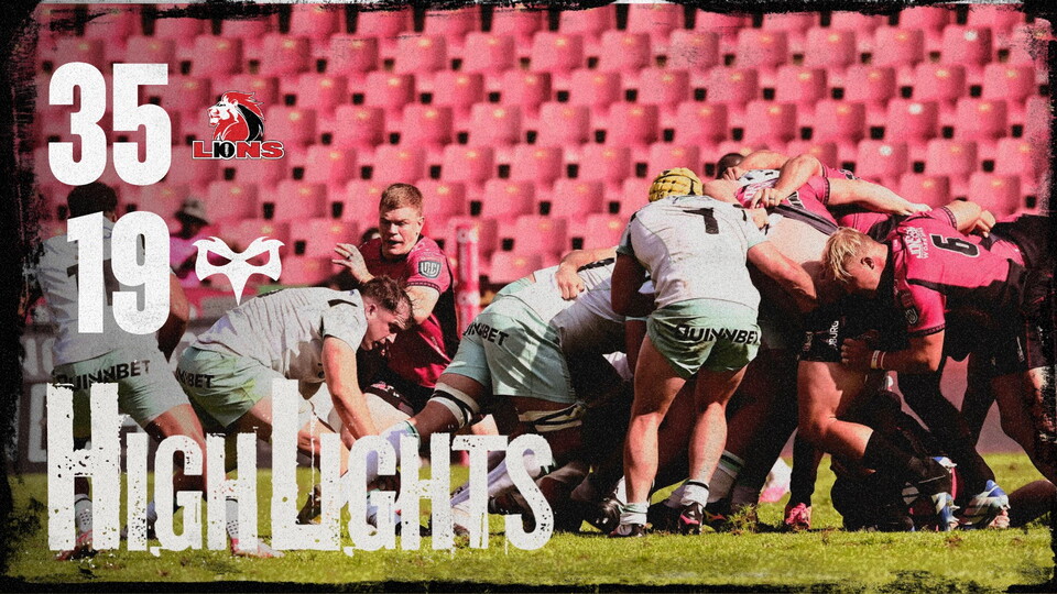 Ospreys vs Lions match highlights from the 10Bet Ellis Park 