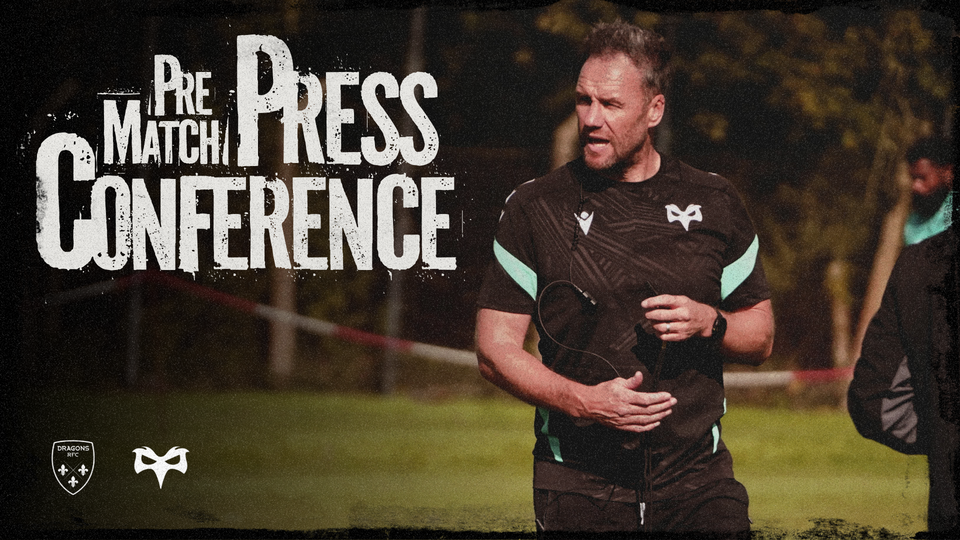 Mark Jones speaks to the press ahead of our Round three BKT URC Welsh derby vs the Dragons at Rodney Parade
