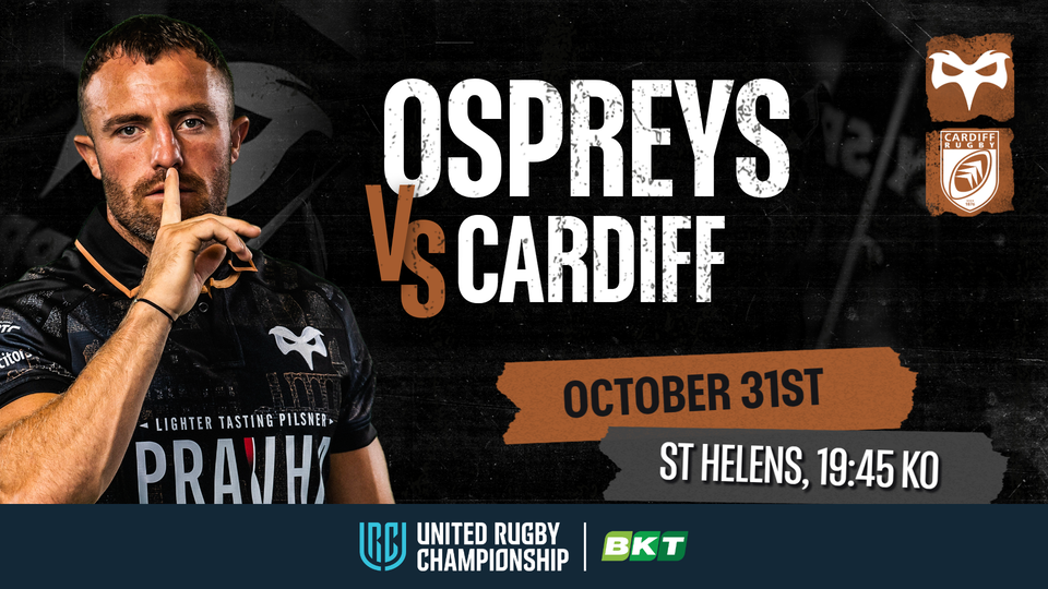 Ospreys vs Cardiff Programme header 