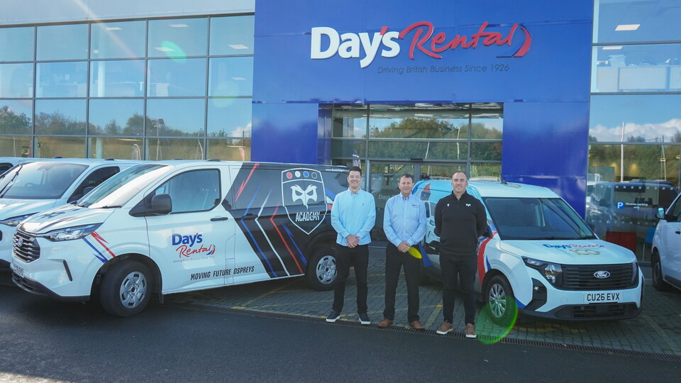 Days Rental continue partnership with ospreys rugby 