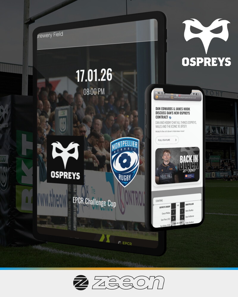 Ospreys Montpellier programme