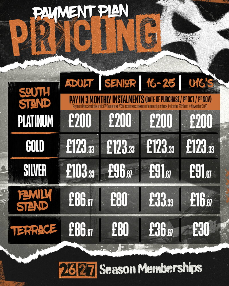 2627 season memberships pricing plans